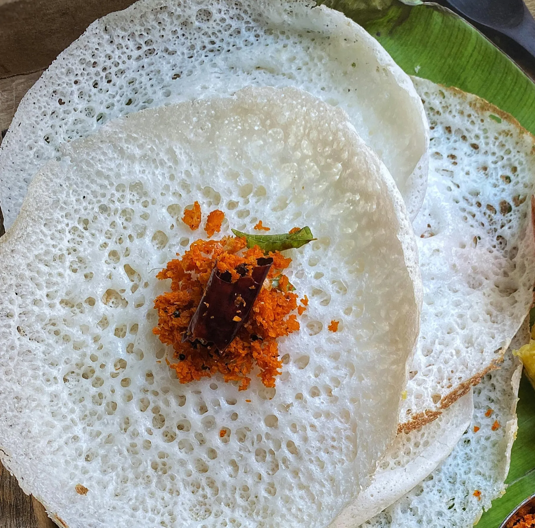 Appam at MC's Curry in Winnipeg