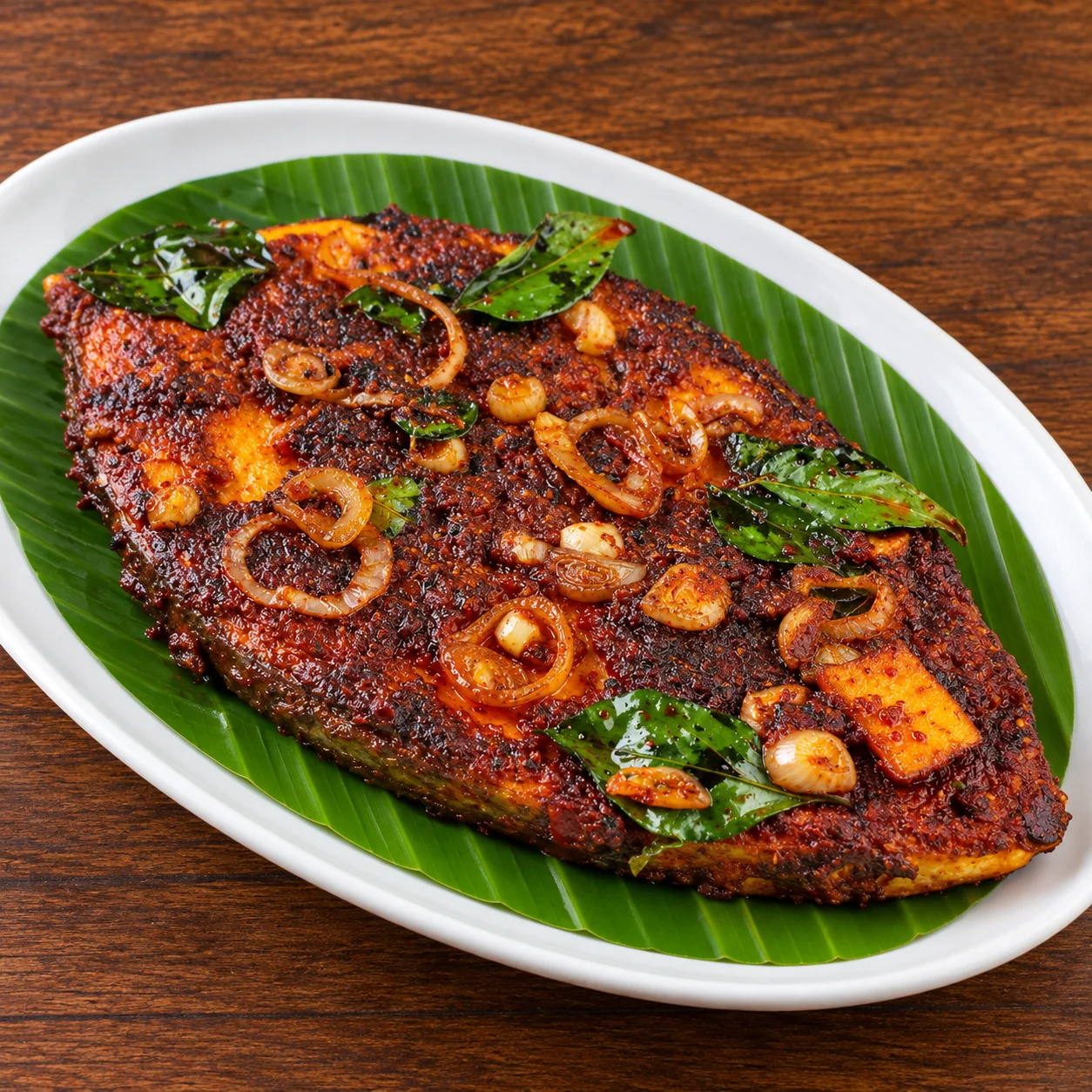Kerala Tawa Grilled Fish at MC's Curry in Winnipeg, MB