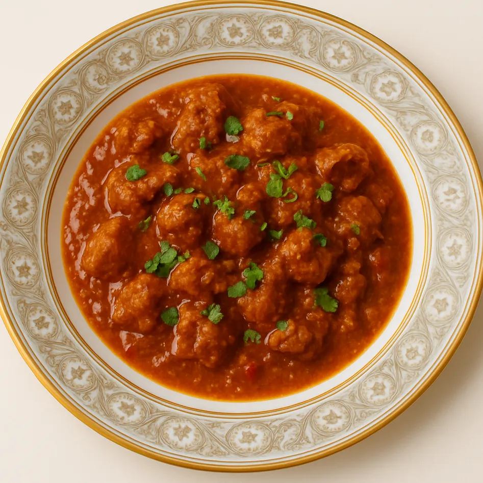 Lamb Vindaloo at MC's Curry in Winnipeg